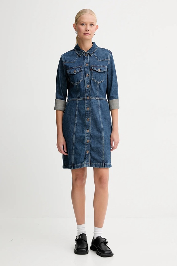 Φόρεμα Levi's A7592.0006 μπλε AW25
