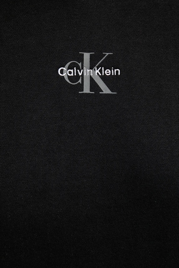 Calvin Klein Jeans sukienka bawełniana czarny LV047D229G