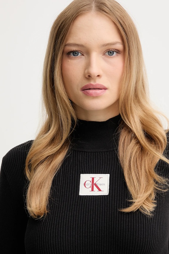 Calvin Klein Jeans sukienka czarny LV047D308G