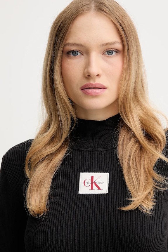Calvin Klein Jeans sukienka czarny LV047D308G