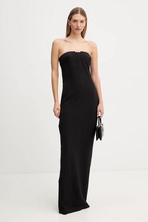 Φόρεμα Elisabetta Franchi ABR4652E3 μαύρο AW25