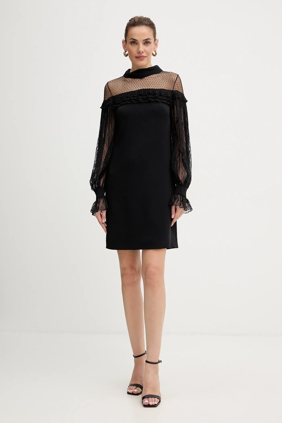 Luisa Spagnoli vestito 542393 nero AW25