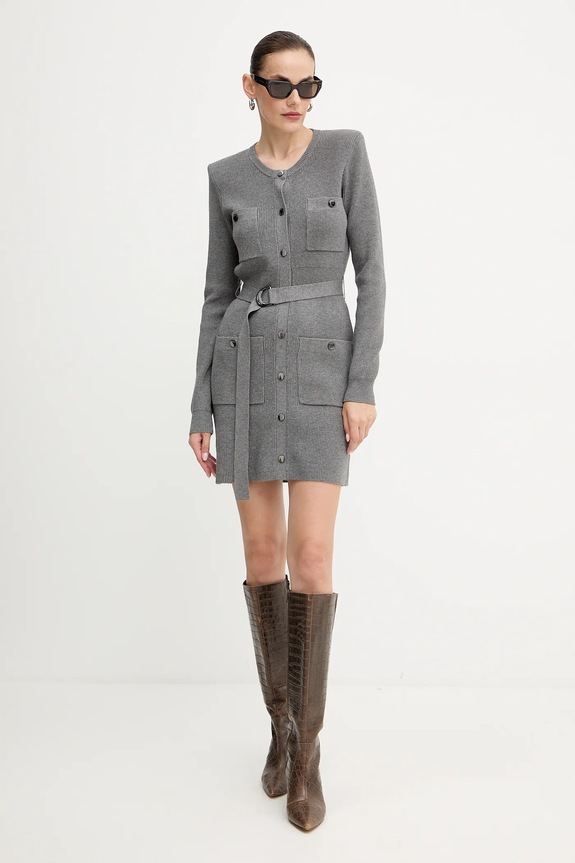 Liu Jo vestito MF5371.MS99E grigio AW25