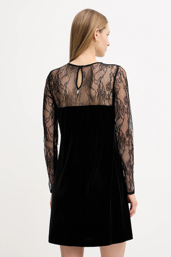 Дрехи Кадифена рокля Liu Jo MF5466.J4952 черен