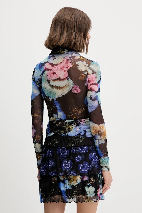 Oblečenie Šaty Desigual CORAL LACROIX 25WWVK10 čierna