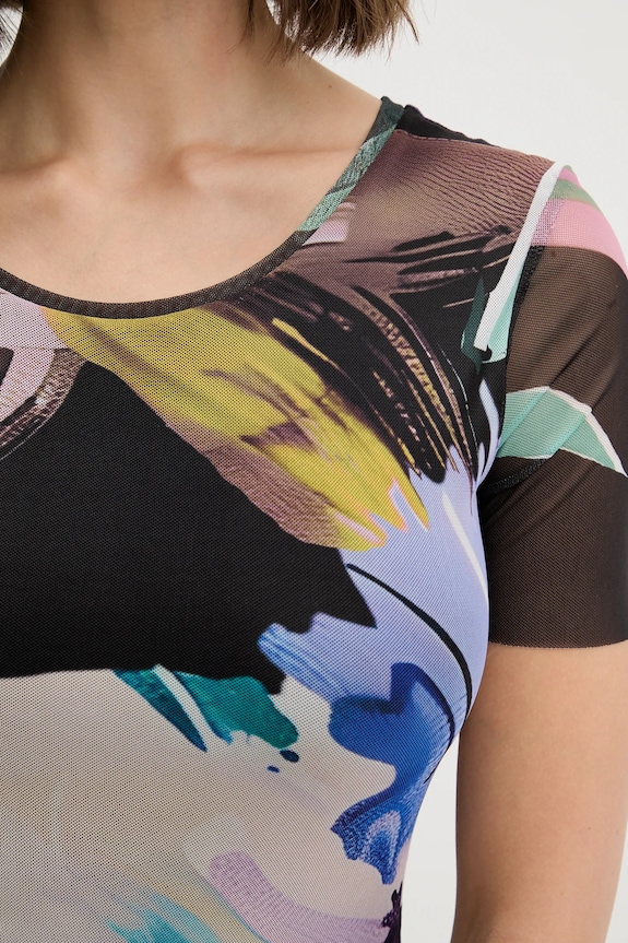Desigual sukienka BERNADETTE 25WWVK19 czarny
