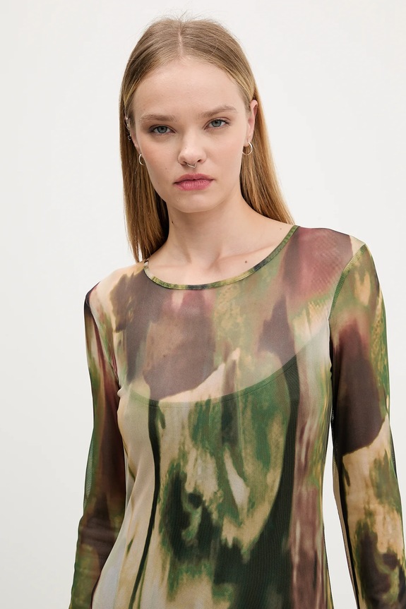 Šaty Desigual GODIVA zelená 25WWVK41