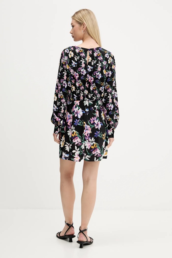 Šaty Desigual FLOR ACRILICA 25WWVW09 čierna AW25