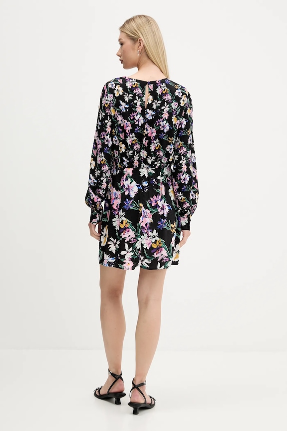 Šaty Desigual FLOR ACRILICA 25WWVW09 čierna AW25