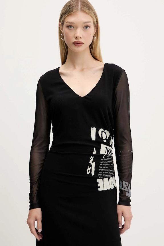 Desigual vestito POSINEW nero 25WWVW26