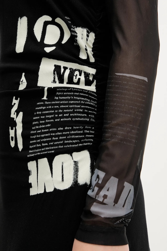 Desigual vestito POSINEW 25WWVW26 nero