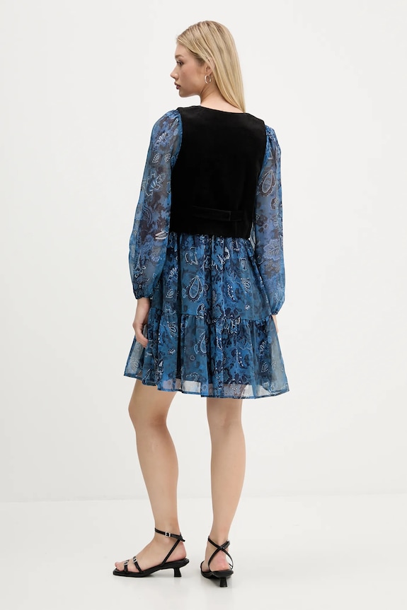 Ρούχα Φόρεμα και γιλέκο Desigual CHALECO 25WWVW27 σκούρο μπλε