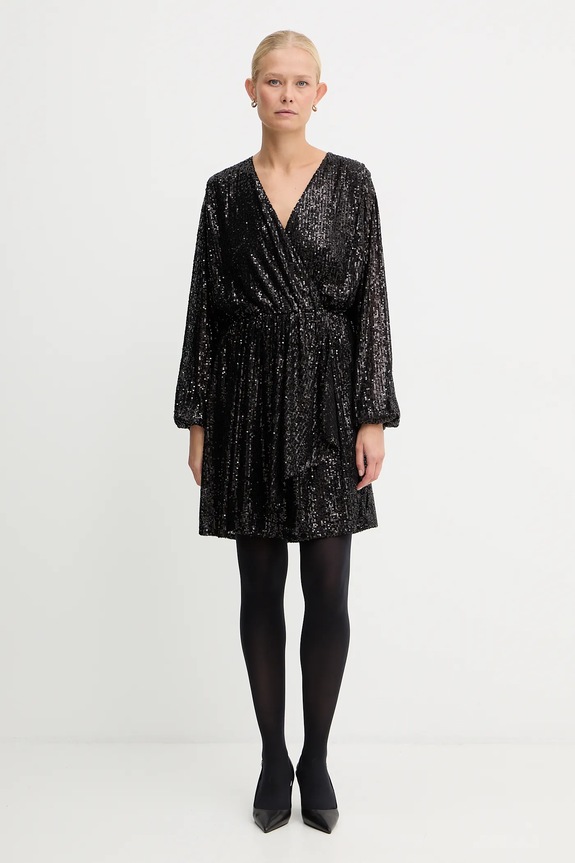 Šaty BOSS Orange C_Dilloi 50548326 čierna AW25