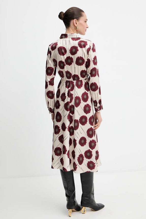 Ruházat Marella ruha Emme by Marella 2525226101200 bézs