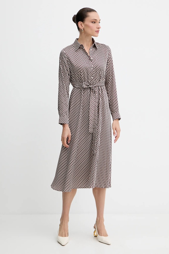 Marella ruha Emme by Marella 2525226101200 burgundia AW25