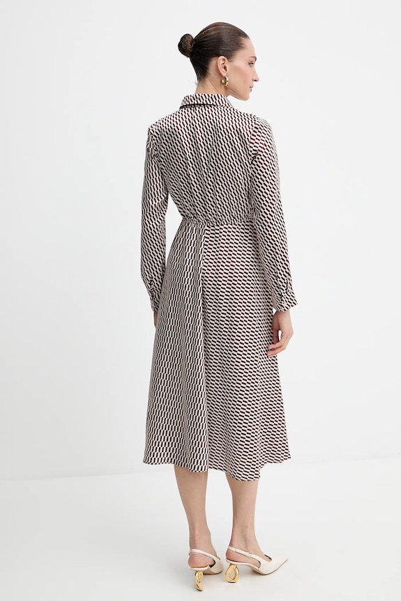 Ruházat Marella ruha Emme by Marella 2525226101200 burgundia