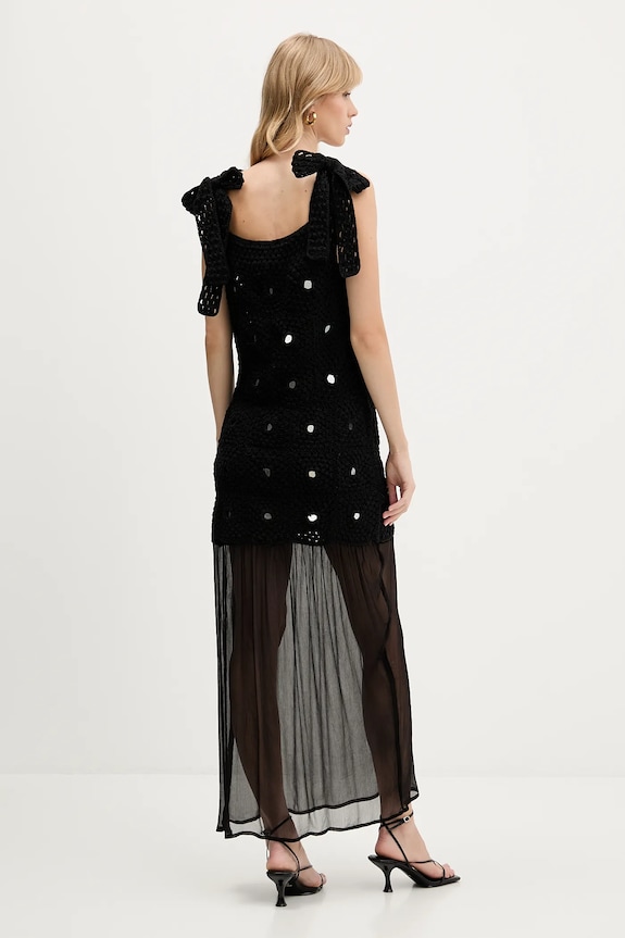 Never Fully Dressed sukienka NFDDR2258 czarny AW25