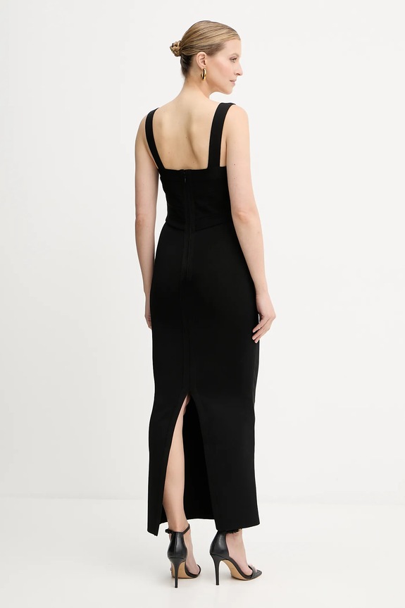 Šaty Herve Leger Alessia CBW8524694 čierna AW25