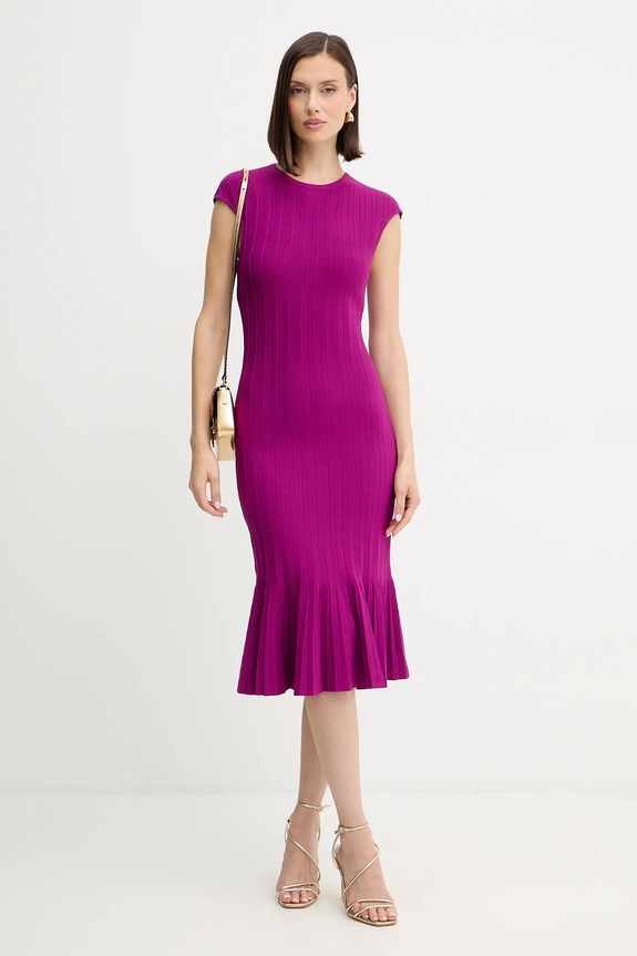 Haljina Herve Leger Bridget DGR8535468 ljubičasta AW25