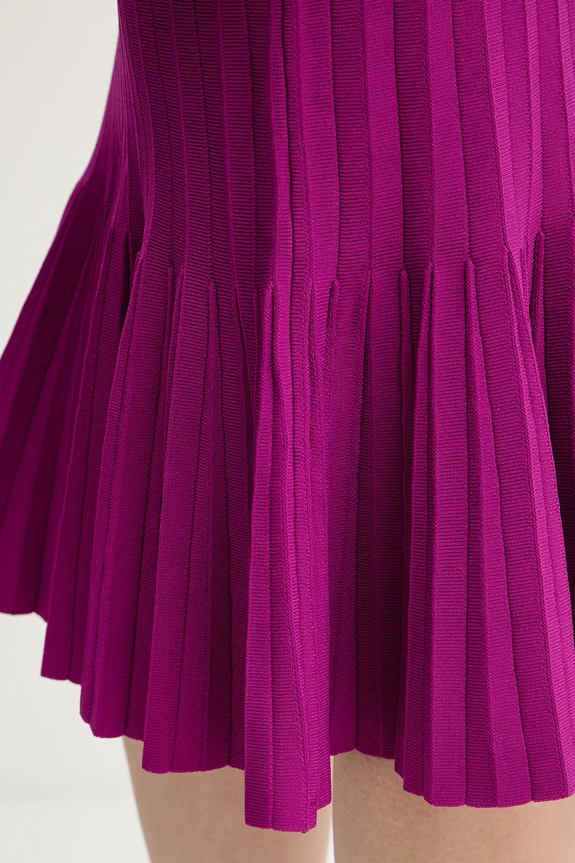 Haljina Herve Leger Bridget DGR8535468 ljubičasta