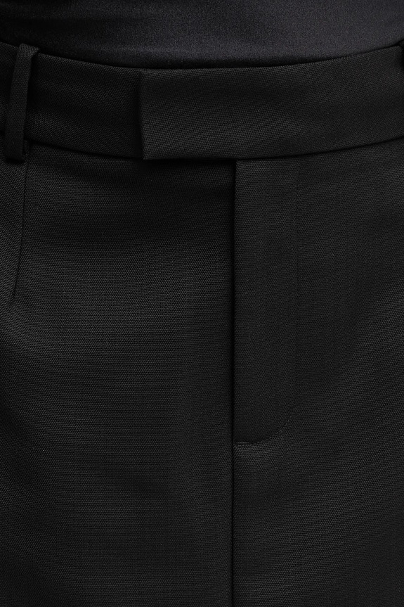 Anine Bing wool blend skirt meredith black A.04.11047