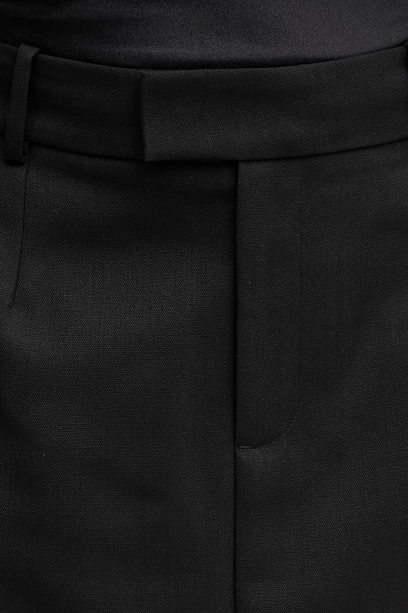 Anine Bing wool blend skirt meredith black A.04.11047