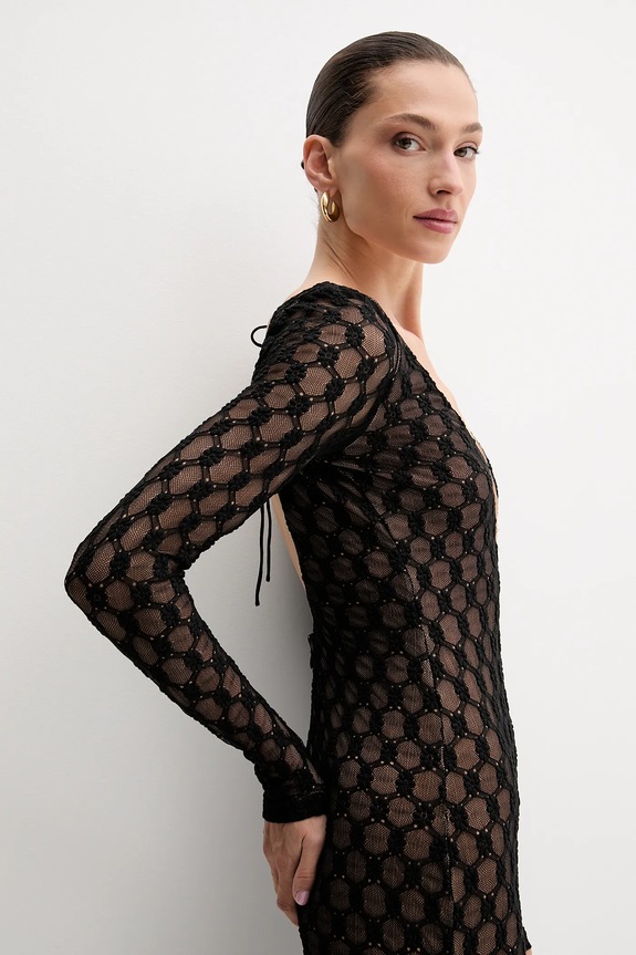 Bardot rochie negru 59966DB
