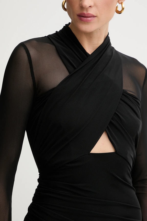 Bardot ruha 59987DB fekete