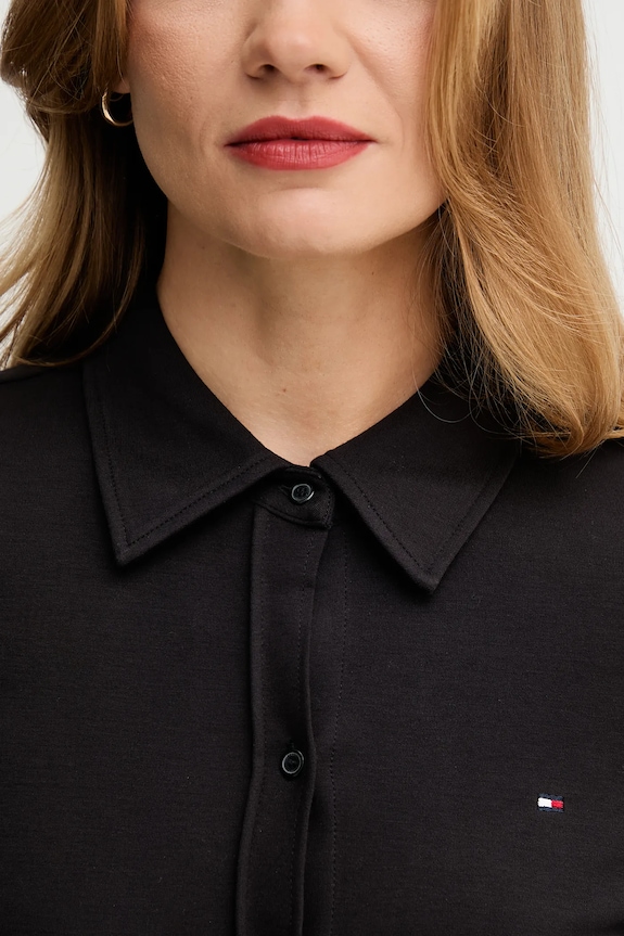 Tommy Hilfiger rochie WW0WW48398 negru