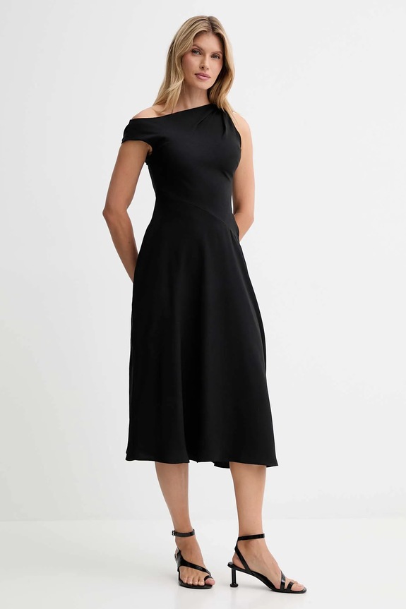 Šaty Calvin Klein LV044D045G čierna AW25