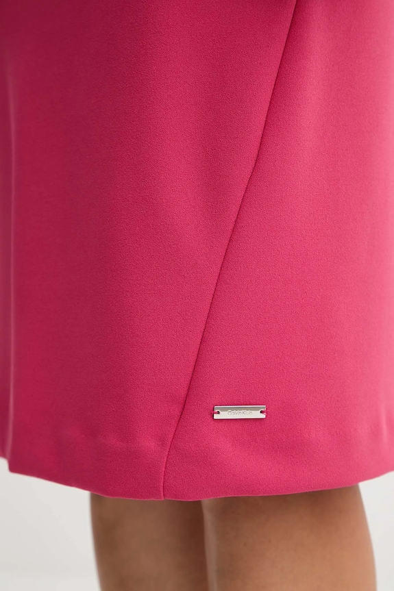 Calvin Klein sukienka LV044D063G różowy