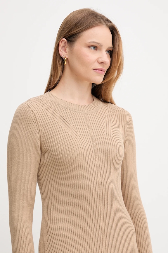 Bavlněné šaty Barbour ANASTASIA zelená LDR0936