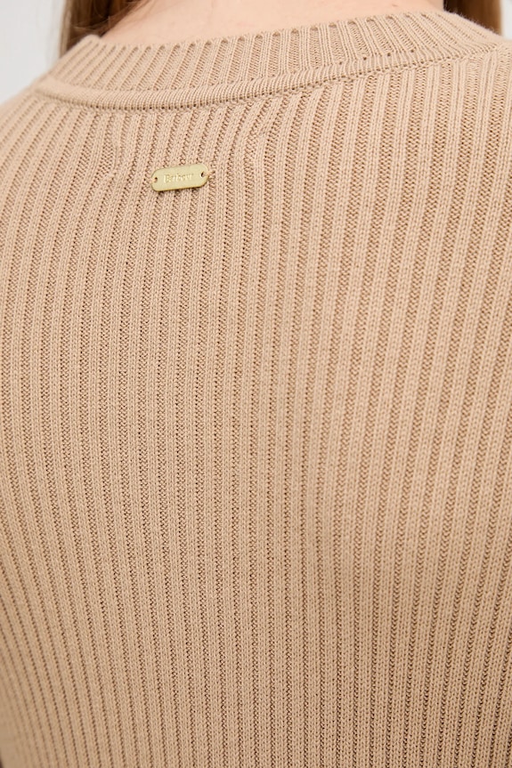 Bavlněné šaty Barbour ANASTASIA LDR0936 zelená