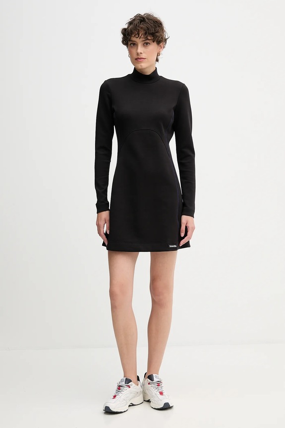 Calvin Klein Jeans rochie LV044D222G negru AW25