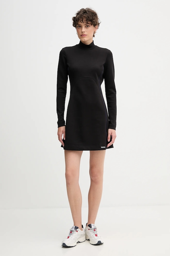 Calvin Klein Jeans rochie LV044D222G negru AW25