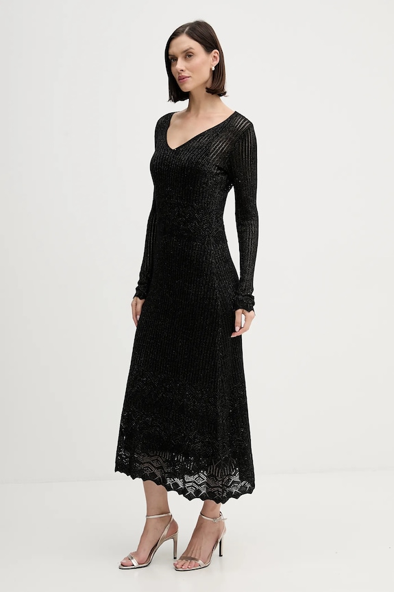 Φόρεμα Hoss Intropia 6512541 μαύρο AW25