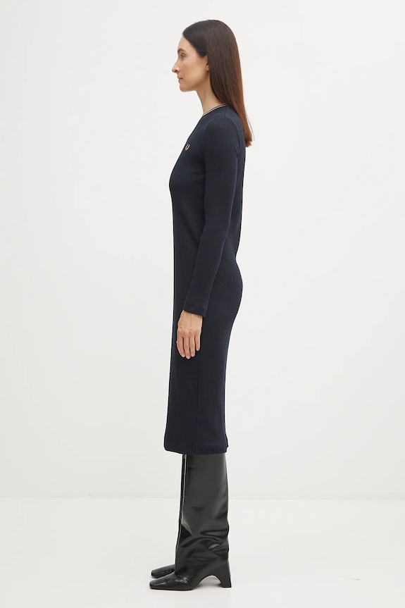 Fred Perry sukienka D1179 granatowy AW25