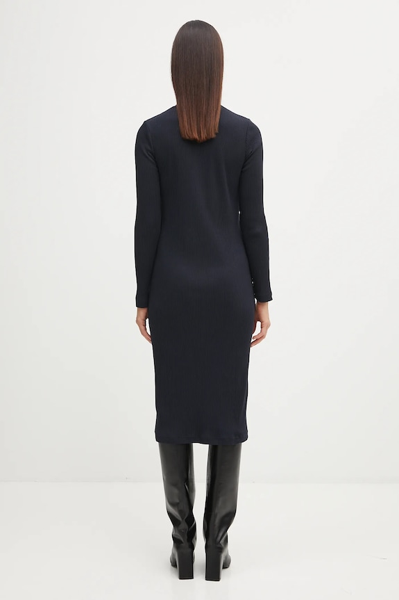 Odzież Fred Perry sukienka D1179 granatowy