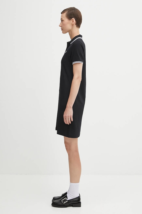 Fred Perry dress D3600 black SS26