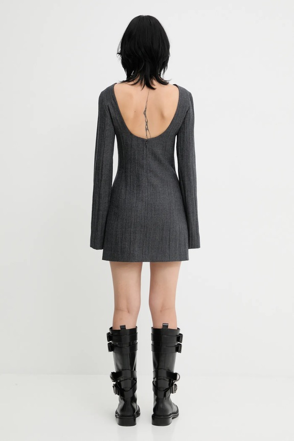 Abbigliamento Our Legacy vestito con lana Firm W4257FS grigio