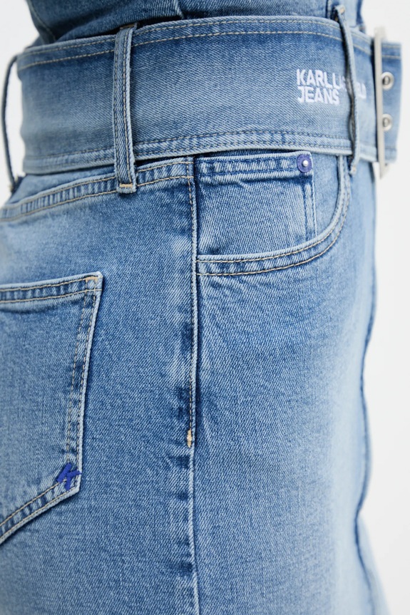 Φόρεμα τζιν Karl Lagerfeld Jeans A4W13001
