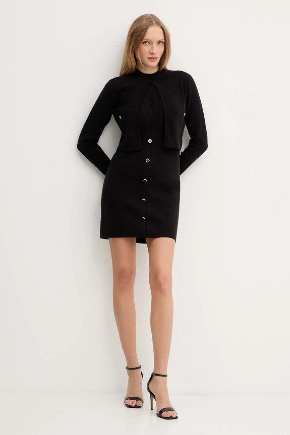 Morgan sukienka RMCASSY czarny AW25