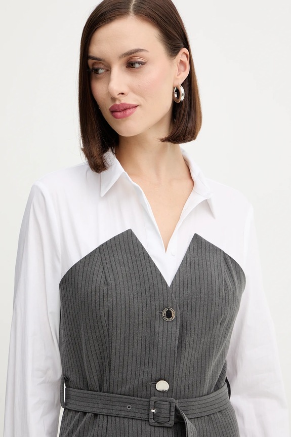 Morgan vestito grigio ROIMI1