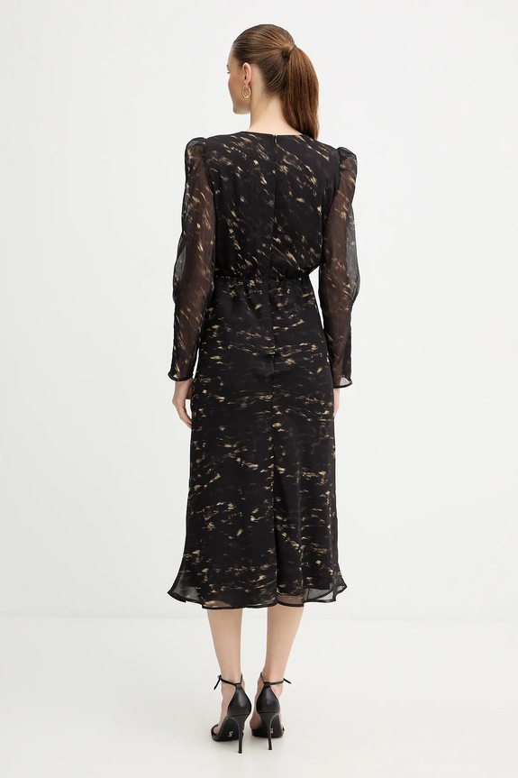 Haljina Morgan ROOD.F crna AW25