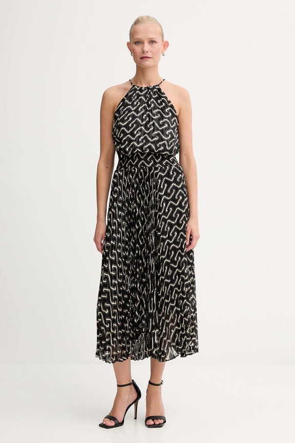 Obleka Morgan Okrogel rjava RPLIST2