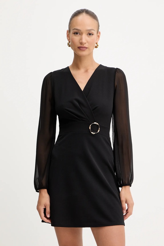 Φόρεμα Morgan μακρύ μαύρο RSONIA