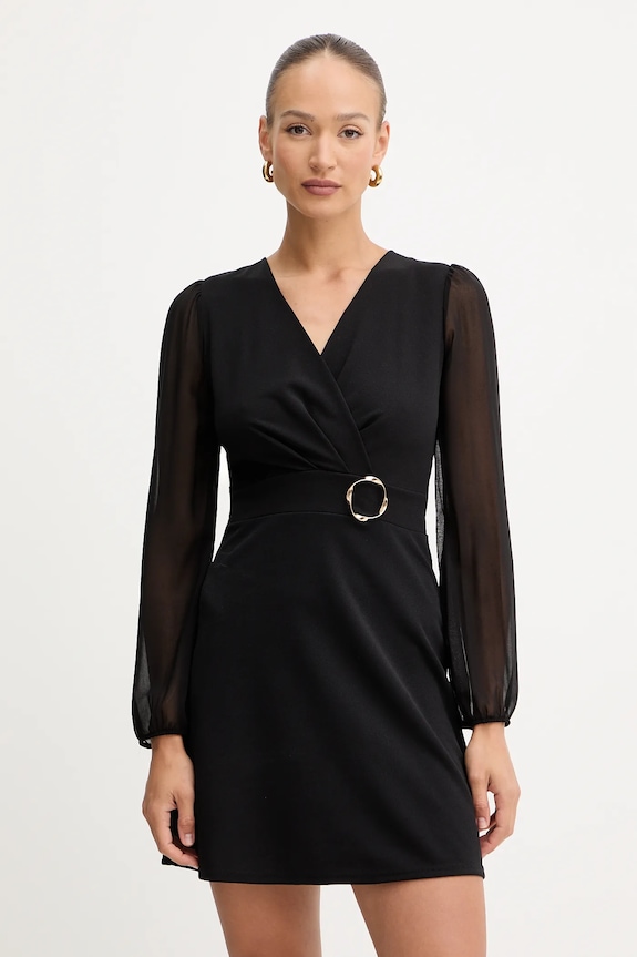 Φόρεμα Morgan μακρύ μαύρο RSONIA