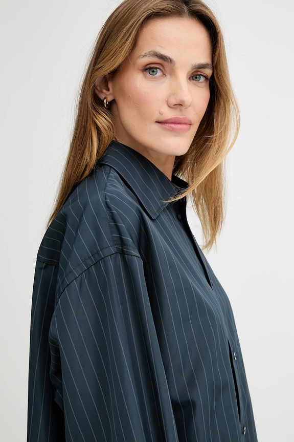 Šaty G-Star Oversized woven tmavomodrá D26979.E084