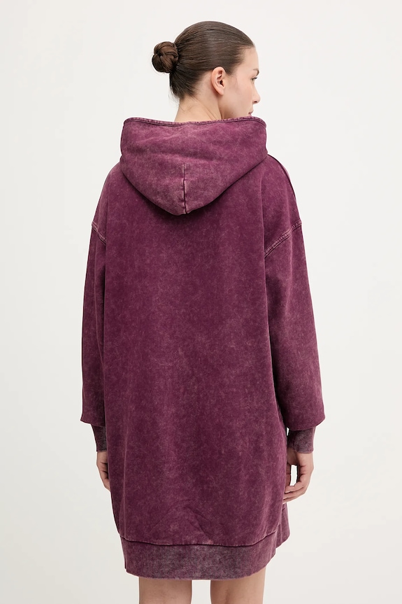 Îmbrăcăminte G-Star rochie din bumbac A line hdd sw D27165.D969 violet