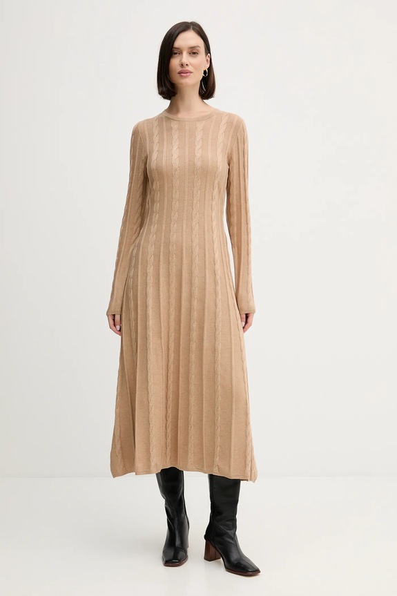 Pedro del Hierro sukienka casual beżowy 6192940